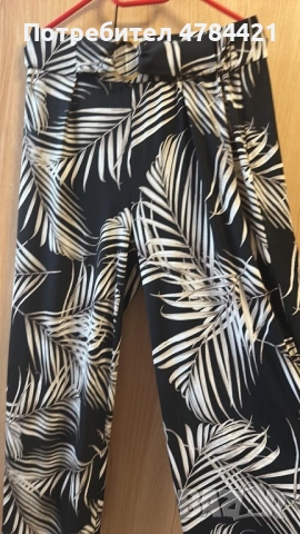 Тънък панталон широк за лятото