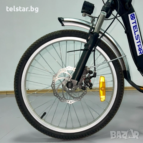 Сгъваем градски електрически велосипед E- BIKE PONY TELSTAR-010 2025, снимка 3 - Мотоциклети и мототехника - 52429653
