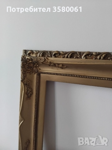 Античная дървена рамка, снимка 3 - Антикварни и старинни предмети - 51836072