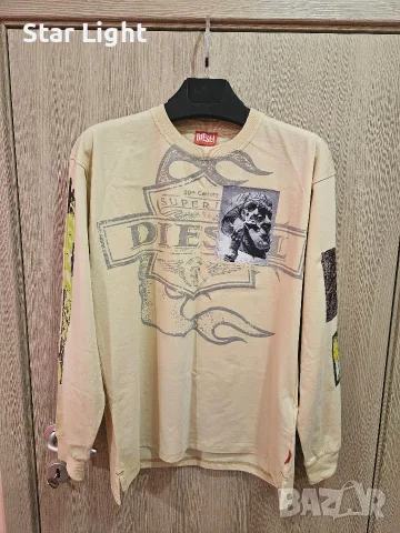 Мъжка блуза Diesel , снимка 4 - Блузи - 56415789