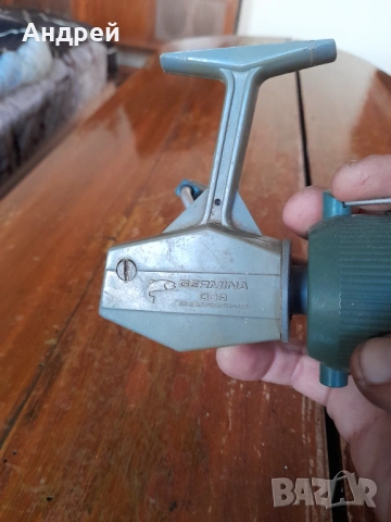 Стара риболовна макара Germina, снимка 2 - Макари - 53261877