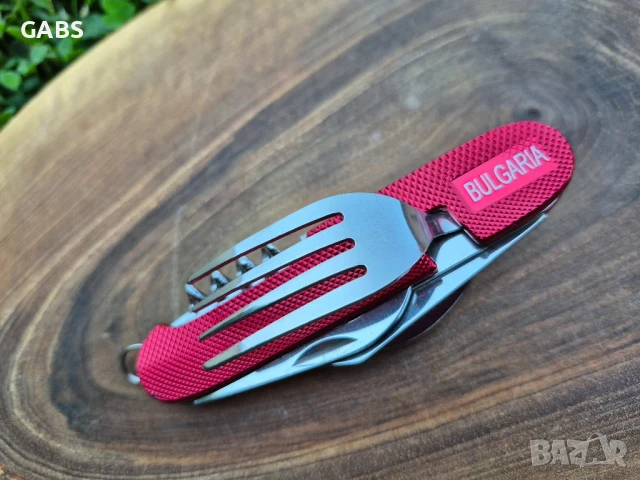 Туристически комплект за хранене България 6 в 1,четири цвята, снимка 7 - Екипировка - 51267517