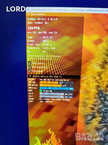 Видеокарта RTX 3060Ti 8GB EVGA XC Gaming, снимка 7 - Видеокарти - 55854632