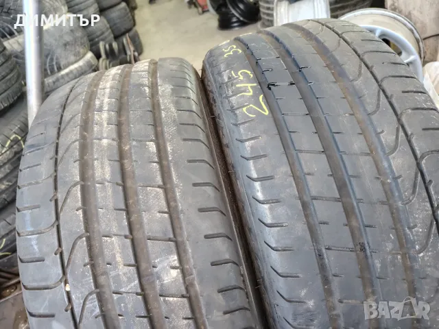 2бр.летни гуми PIRELLI 245/35/20 91Y DOT 2322, снимка 2 - Гуми и джанти - 49325731