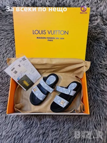 Louis Vuitton Дамски Чехли Луис Витон - Различни Цветове Код SEM-112, снимка 2 - Чехли - 55754191