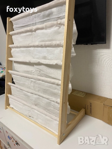 Детска дървена етажерка / рафт  за книги – библиотека, книжки Kruzzel, снимка 14 - Мебели за детската стая - 52440547