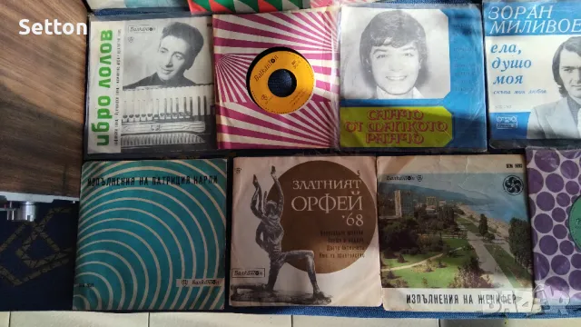 50бр малки грамофонни плочи, снимка 9 - Грамофонни плочи - 49854659