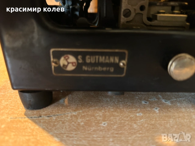 стара пишеща машина "MERCEDES Modell 5", снимка 8 - Антикварни и старинни предмети - 54126670