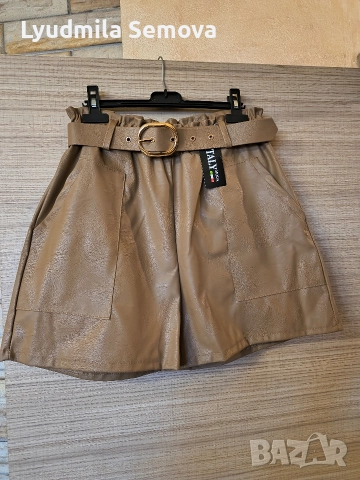 Кожени дамски панталони , снимка 2 - Панталони - 52791727