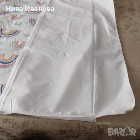 Покривало за детско легло подплатено, снимка 2 - Покривки за легло - 51416053