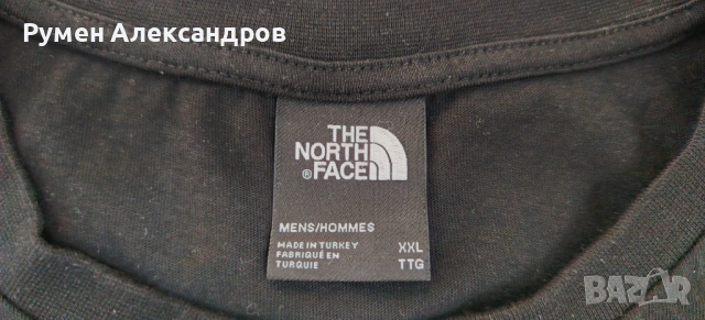 Оригинална черна мъжка тениска THE NORTH FACE размер XXL, снимка 5 - Тениски - 54099228