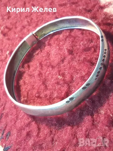 Старинна СТИЛНО РЪЧНО ОРНАМЕНТИРАНА РЕТРО АРТ СРЕБЪРНА ГРИВНА СРЕБРО 925 МАЙСТОРСКА ИЗРАБОТКА 47973, снимка 15 - Антикварни и старинни предмети - 48493019