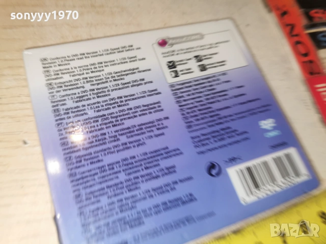 SONY DVD-RW 1БР ВНОС GERMANY 1904260935H1E3R, снимка 11 - DVD филми - 54242203