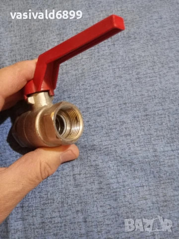 Кран спирателен сферичен 3/4 цол , снимка 3 - Други машини и части - 51339274