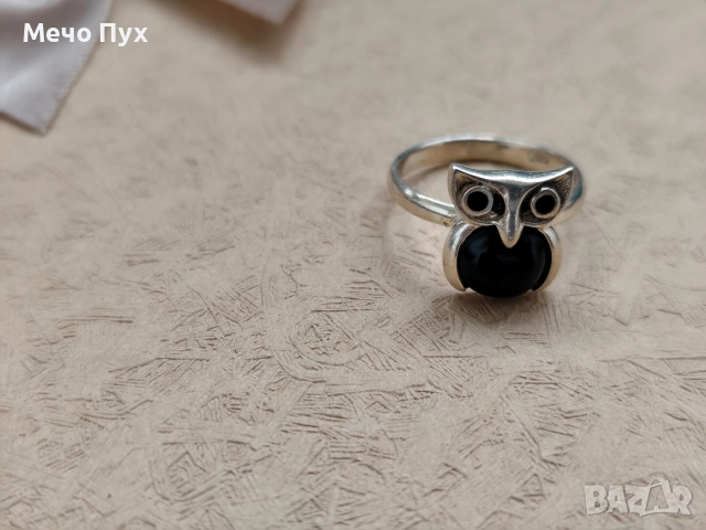 Сребърен пръстен (298), снимка 3 - Пръстени - 52581888