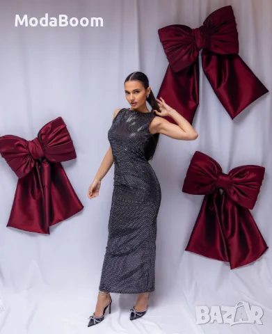 Дамска дълга рокля 