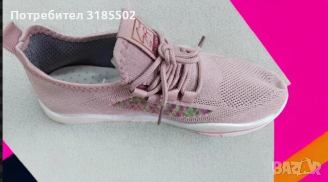 Леки и удобни дамски дишащи спортни маратонки, снимка 4 - Маратонки - 51195285