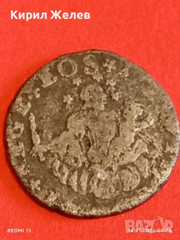 Сребърна монета 2 солди първа половина на 18-век Генод за КОЛЕКЦИЯ 52932, снимка 11 - Нумизматика и бонистика - 53092936