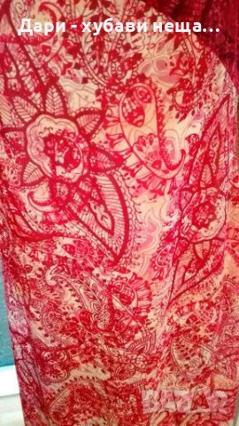 Дълга цветна рокля от шифон с подплата 🍀❤М/L(40)❤🍀арт.7390, снимка 5 - Рокли - 37299040