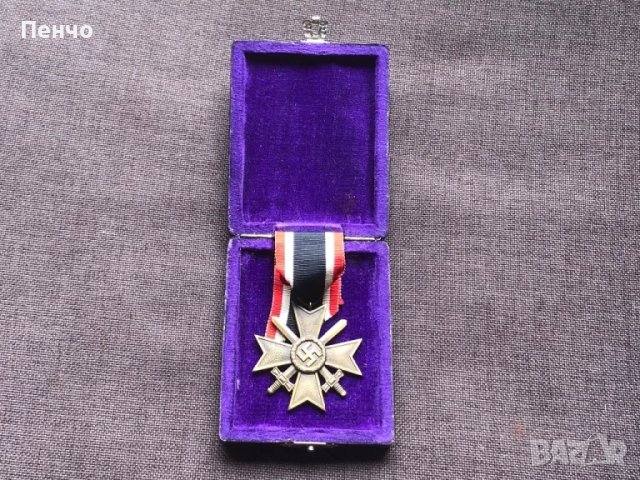 стар немски орден /медал/ - WEHRMACHT - WWII - ОРИГИНАЛ, снимка 2 - Антикварни и старинни предмети - 49671292