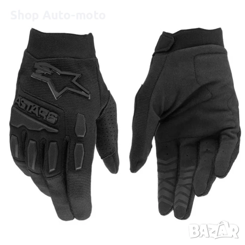 Мото ръкавици Automat 01 – Черни, Размери M, L, XL | За мотор, със защита и тъч скрийн