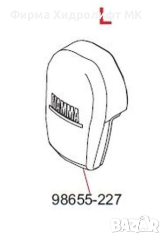 Капачка за тента  F45TiL POLAR FIAMMA - лява или дясна, снимка 4 - Аксесоари и консумативи - 40782657