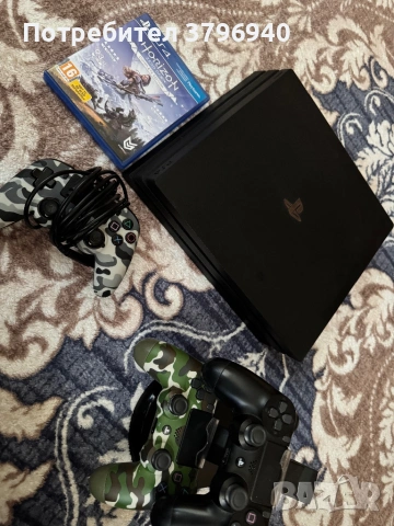 Ps4 pro с две игри 