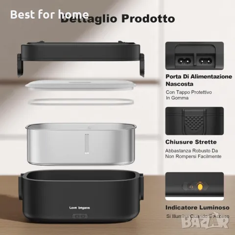 100W електрически нагревател за храна, снимка 6 - Други - 49228352