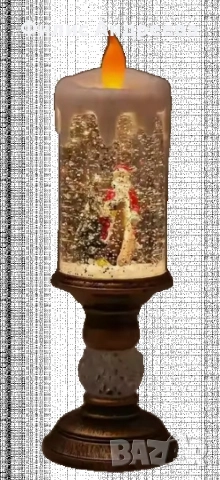 Коледна LED свещ, снимка 2 - Декорация за дома - 52565244