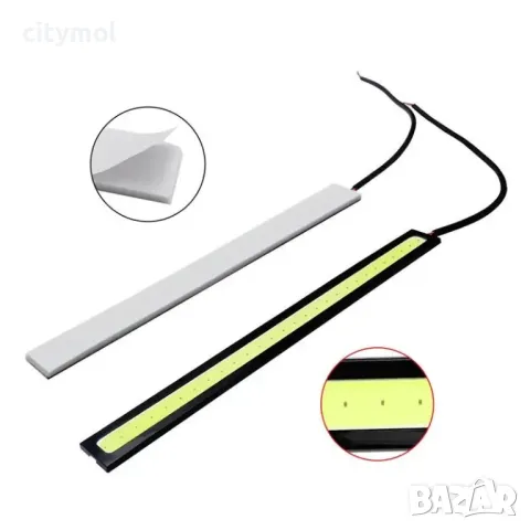 DRL дневни LED Светлини 2 x 6 W, снимка 4 - Аксесоари и консумативи - 48055966