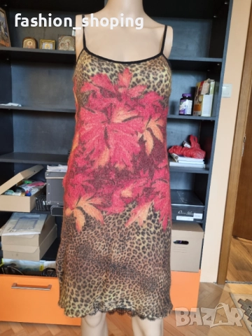 Рокля с есенни мотиви Marc Cain, размер М