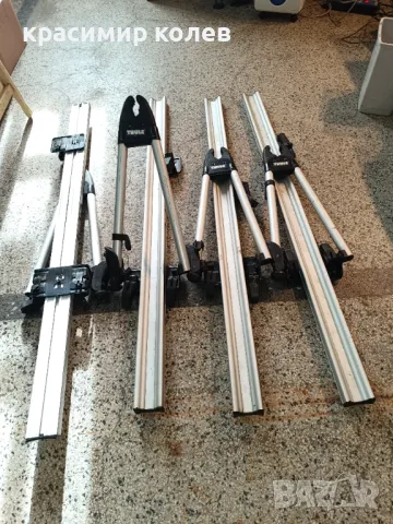 4 броя багажници за велосипеди "THULE Tour"/таванен монтаж/, снимка 5 - Аксесоари за велосипеди - 48380742