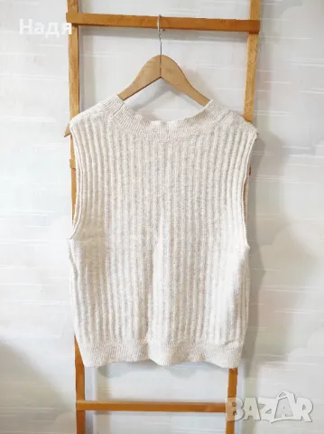 Дамски пуловер без ръкави YAYA Women , снимка 3 - Блузи с дълъг ръкав и пуловери - 47626803