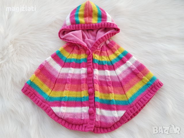 Жилетка тип пончо 9-12 месеца 