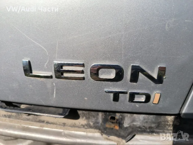 Надпис емблема заден капак багажник Сеат Леон Seat Leon TDI, снимка 2 - Части - 49924097