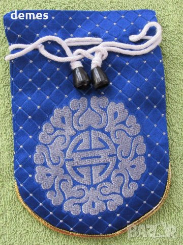  Традиционна торбичка тип пунгия от плат DELL от Монголия-3, снимка 2 - Други - 31230120
