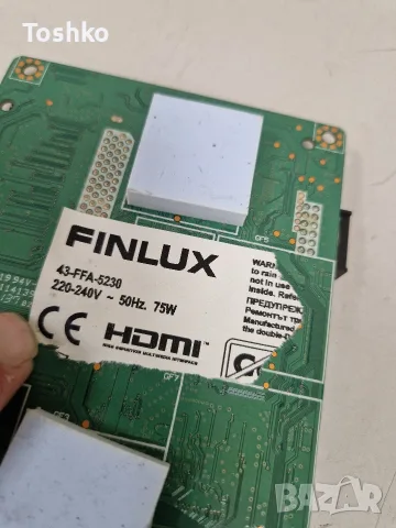 FINLUX 43-FFA-5230 MAIN BOARD 17MB171 POWER 17IPS62 TCON CCPD-TC425-002 PANEL VES430UNDP-N1-N42, снимка 3 - Части и Платки - 55980051