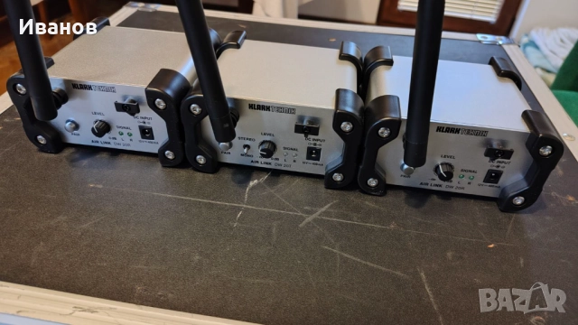 Безжичен 2.4 GHz стерео предавател Klark Teknik AIR LINK