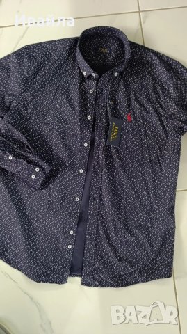 Нова мъжка риза с дълъг ръкав Polo Ralph Lauren , снимка 8 - Ризи - 49694772