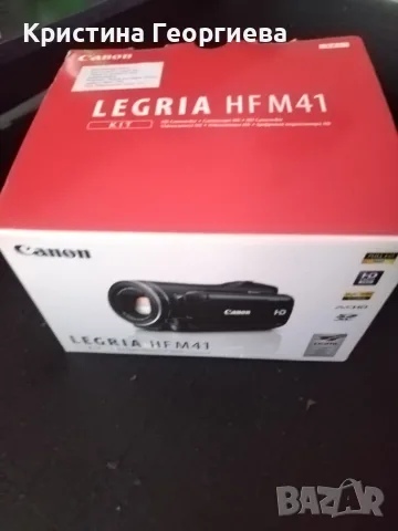 Canon LEGRIA HF M41, снимка 2 - Камери - 56258919