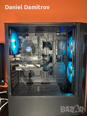 Геймърски компютър i5-8400,GTX 1650,16GB RAM,512GB SSD,1TB HDD, снимка 5 - Геймърски - 52577210
