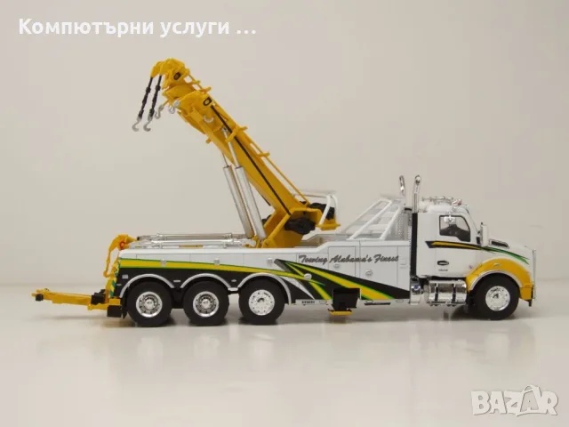 Kenworth T880 Wrecker Abschlepper пътна помощ 2018 - мащаб 1:43 на IXO моделът е нов в PVC кейс, снимка 3 - Колекции - 56084390