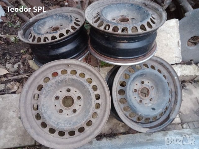 Железни джанти 5х112 15ки, снимка 3 - Гуми и джанти - 39478258