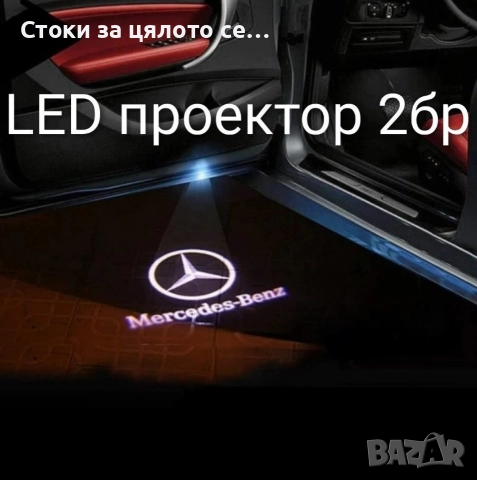 LED лого проектор за врати на кола, снимка 2 - Аксесоари и консумативи - 52154677