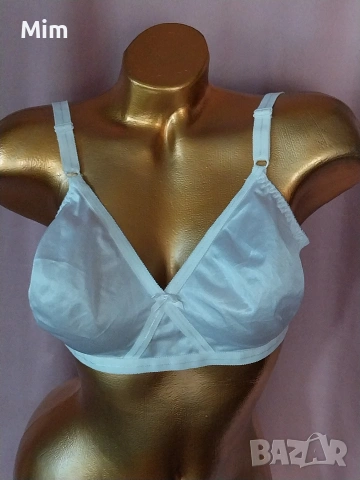 85 D Бял сутиен без банели 