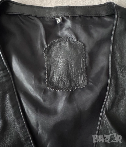 Луксозен мъжки елек, естествена кожа, снимка 4 - Якета - 52789455