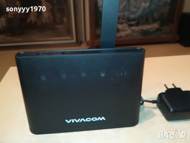 VIVACOM 4G ROUTER NEW MODEL 2105222000, снимка 3 - Мрежови адаптери - 36834404