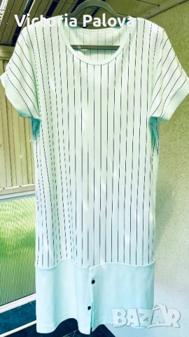  Лятна рокля - тениска, снимка 2 - Рокли - 50574779