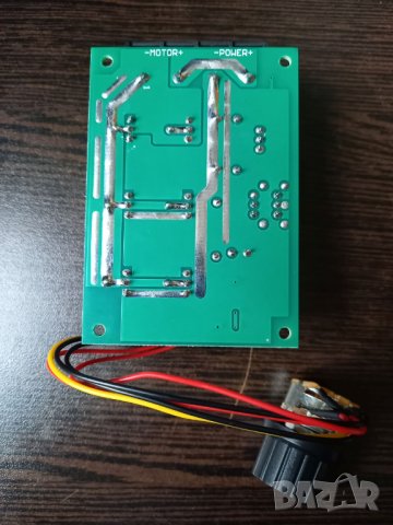 Мощен PWM регулатор на обороти за постояннотоков DC двигател - 40А, 60А, 100А, снимка 3 - Друга електроника - 38328653