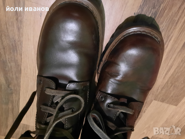 Josef Seibel-кожени шити зимни обувки с вълна 47 номер, снимка 2 - Мъжки боти - 44686783